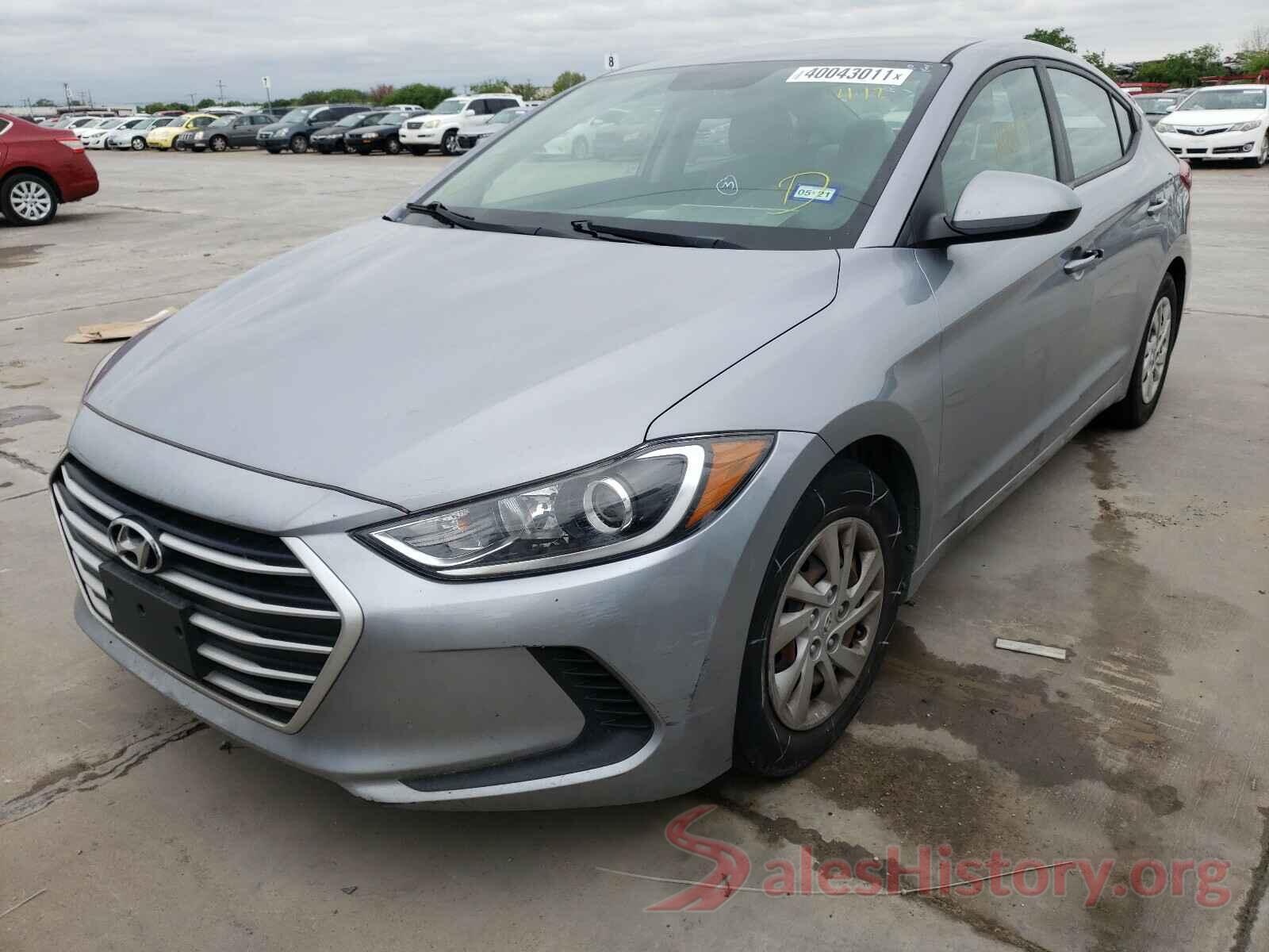 5NPD74LF7HH163117 2017 HYUNDAI ELANTRA