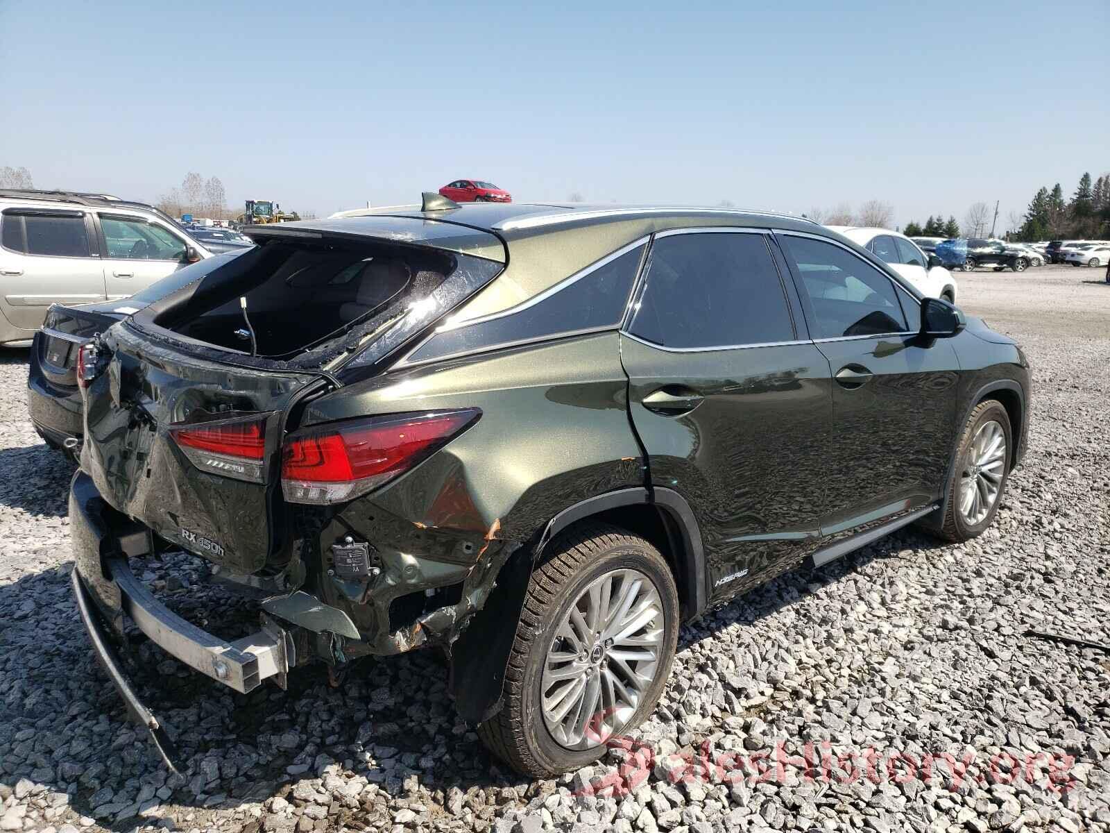 2T2JGMDA1LC052351 2020 LEXUS RX450