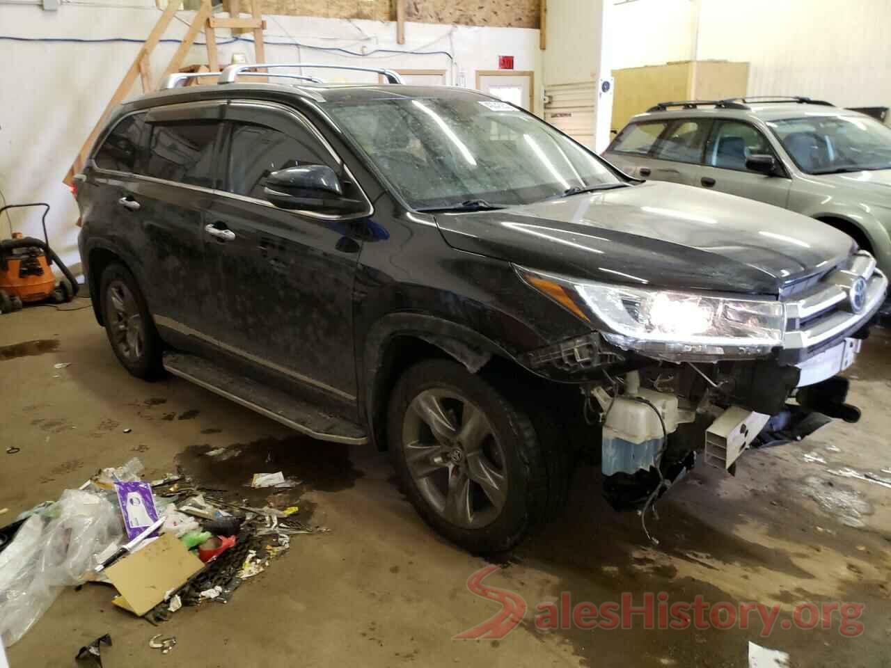 5TDDZRFHXKS721256 2019 TOYOTA HIGHLANDER