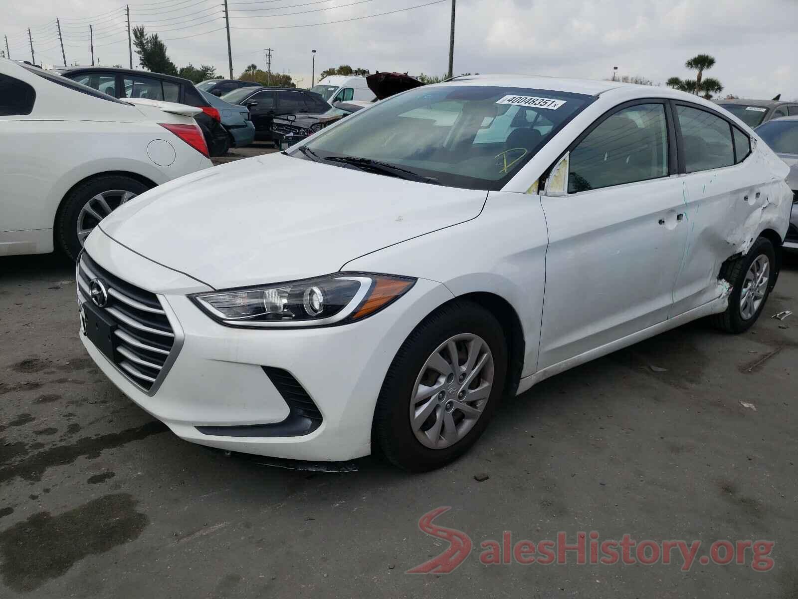 5NPD74LFXHH210625 2017 HYUNDAI ELANTRA