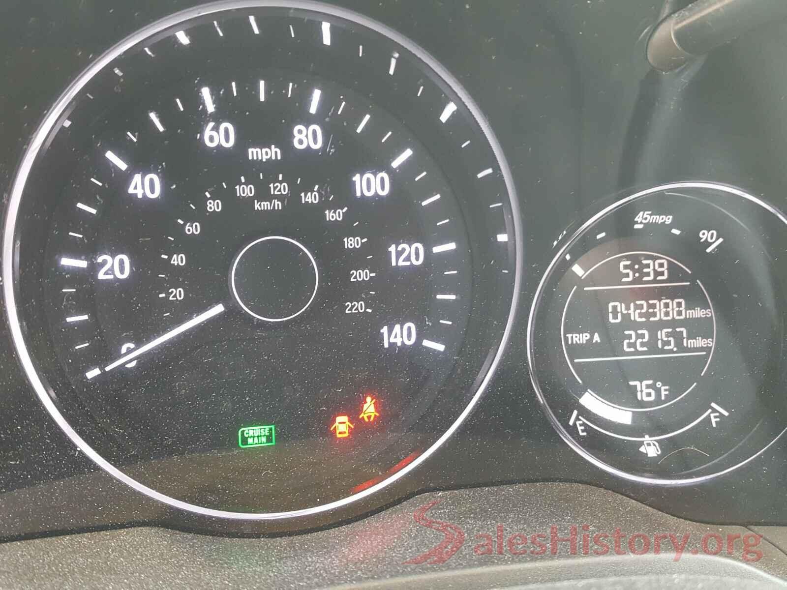 3CZRU5H54JG701088 2018 HONDA HR-V