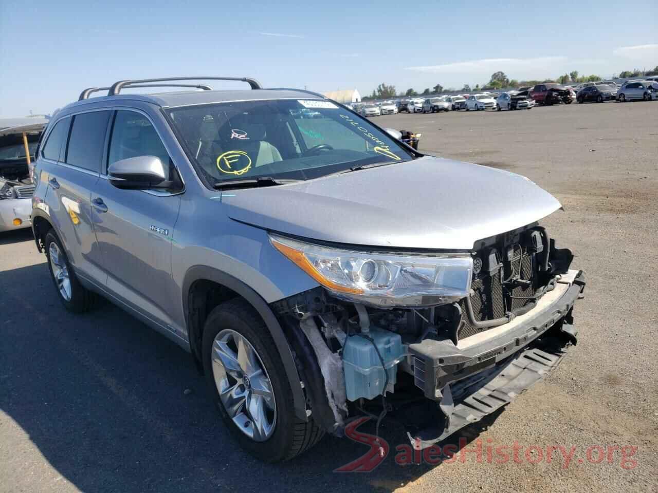 5TDDCRFH4GS020463 2016 TOYOTA HIGHLANDER