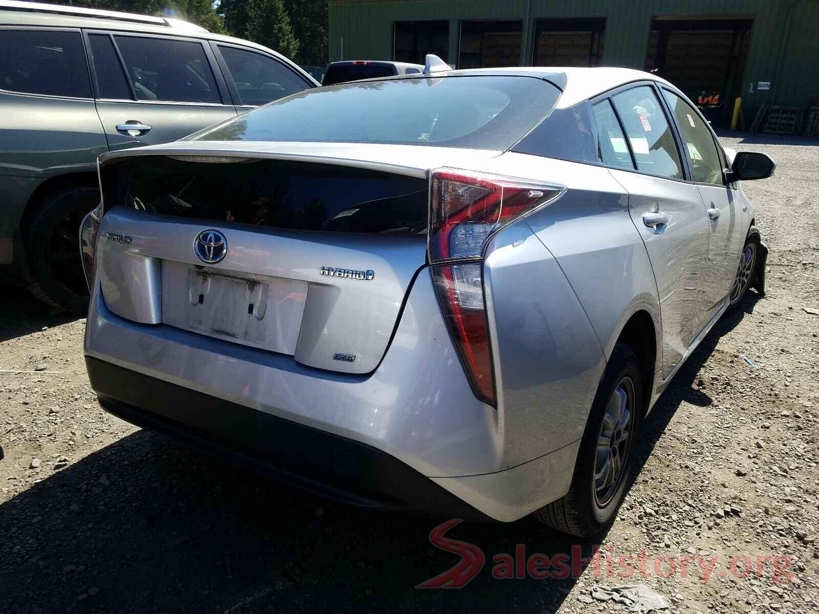 JTDKARFU2G3511819 2016 TOYOTA PRIUS