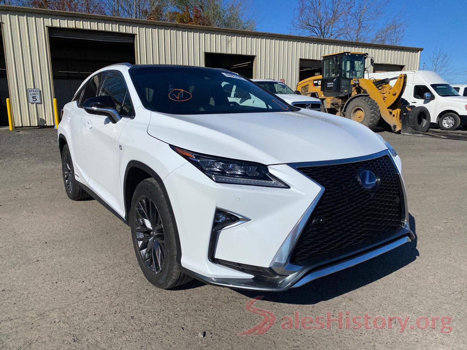 2T2BGMCA7HC009680 2017 LEXUS RX450