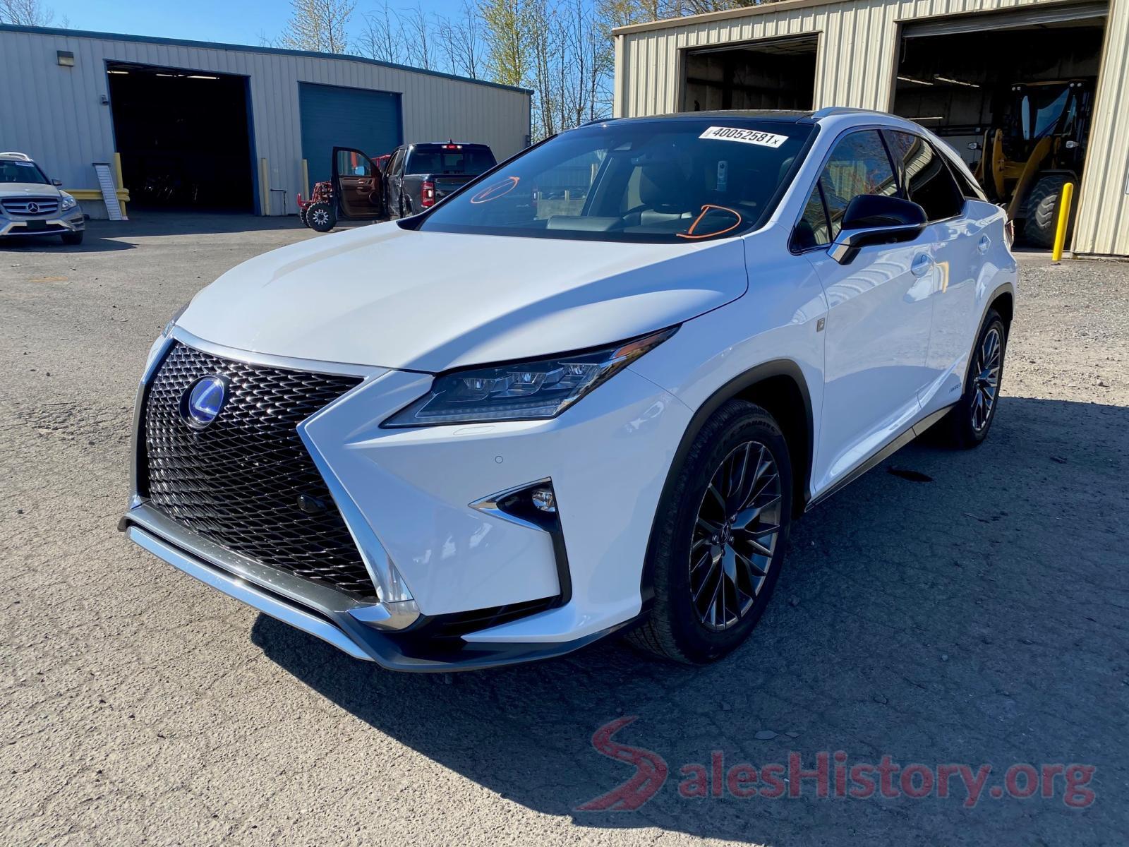 2T2BGMCA7HC009680 2017 LEXUS RX450