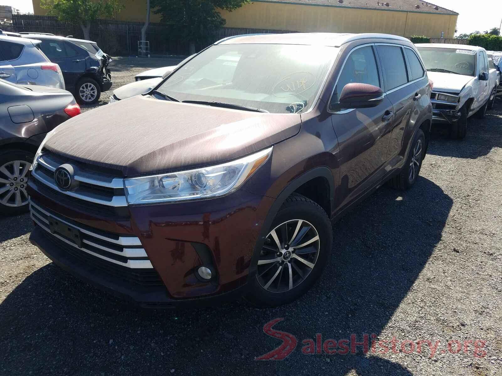 5TDJZRFH5JS895897 2018 TOYOTA HIGHLANDER