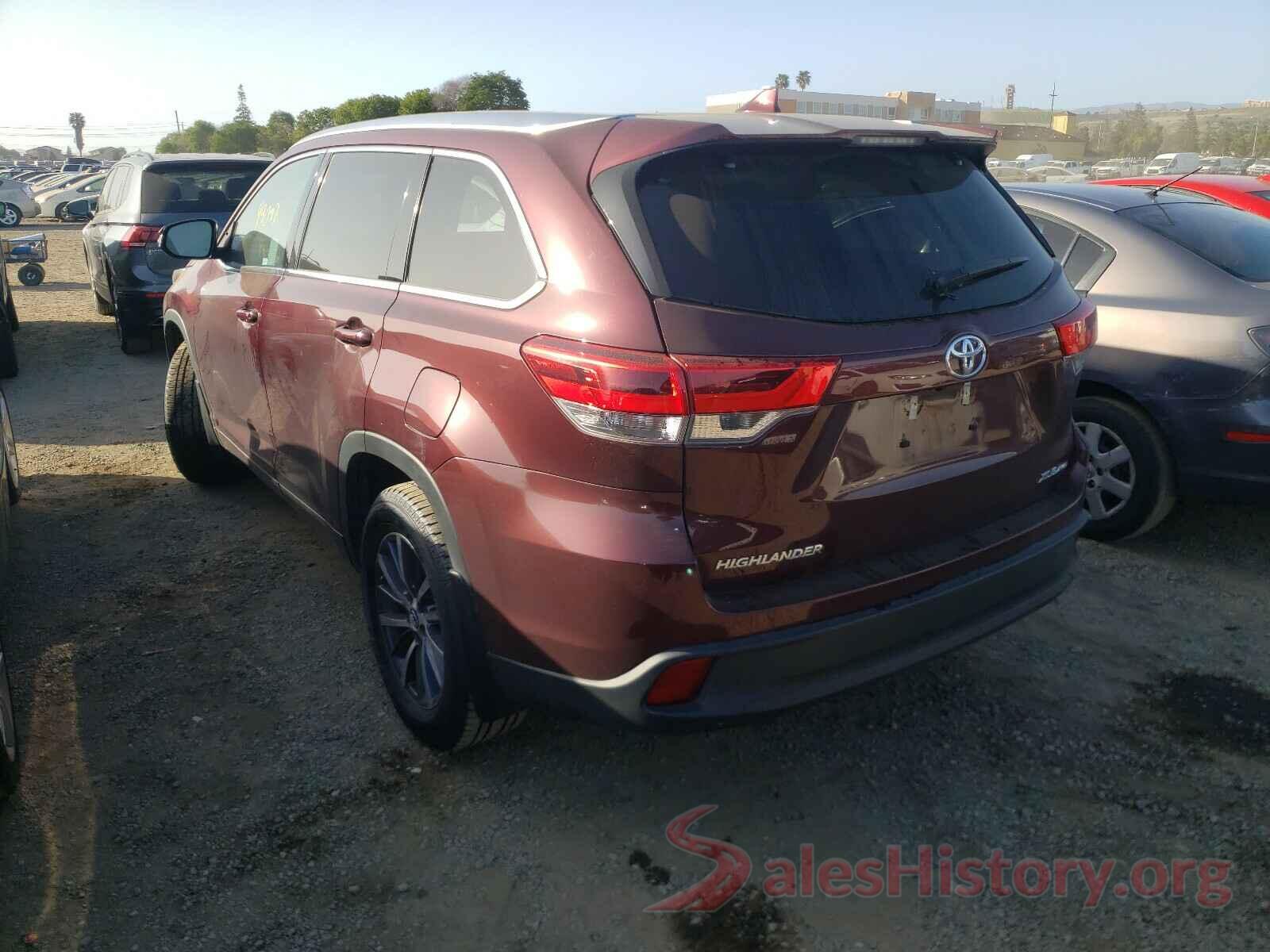 5TDJZRFH5JS895897 2018 TOYOTA HIGHLANDER