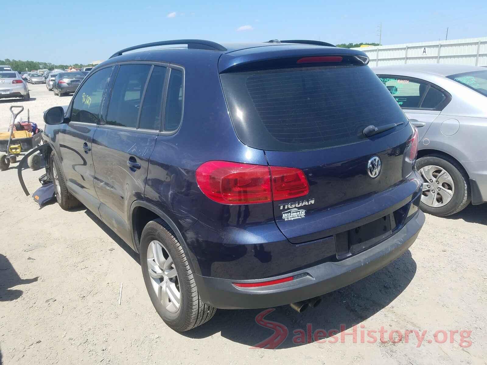 WVGAV7AX8GW600312 2016 VOLKSWAGEN TIGUAN