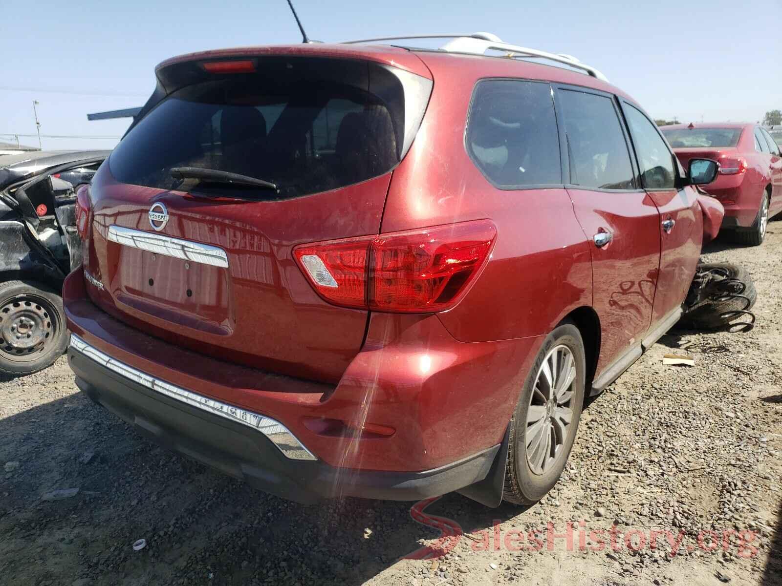 5N1DR2MNXHC696834 2017 NISSAN PATHFINDER