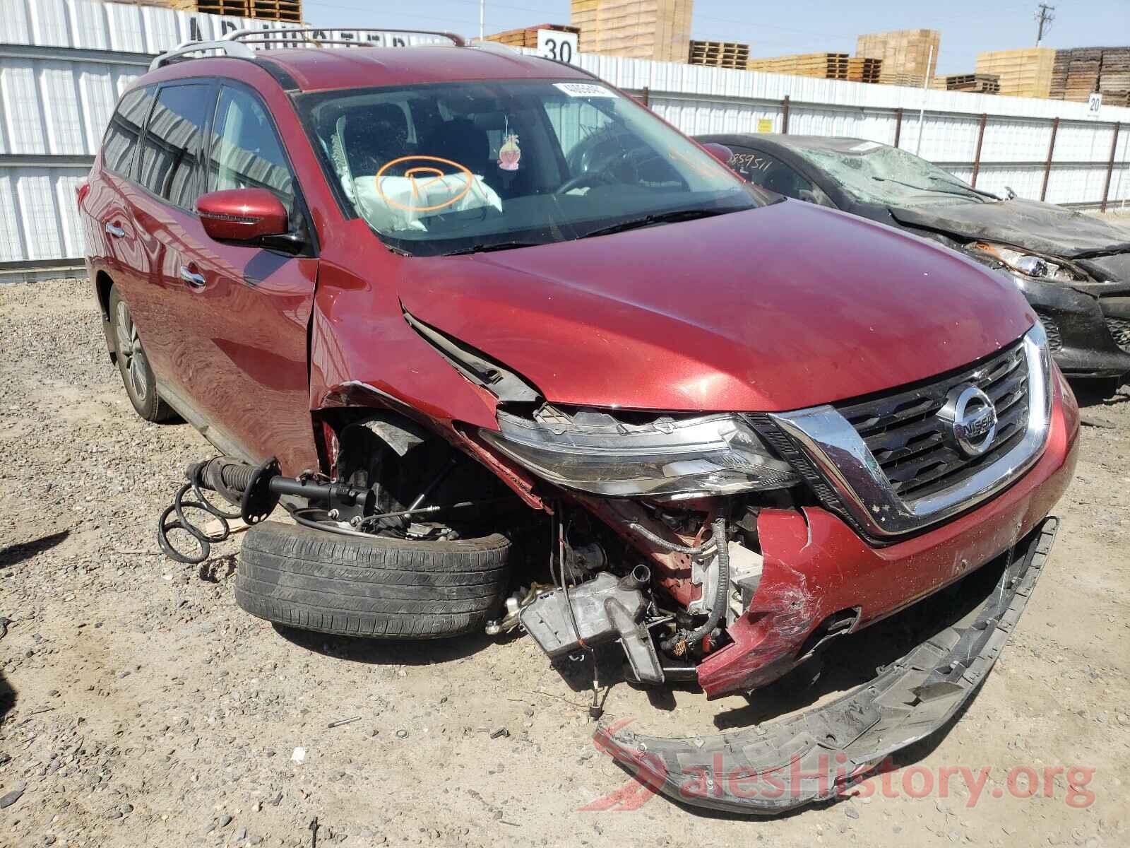 5N1DR2MNXHC696834 2017 NISSAN PATHFINDER