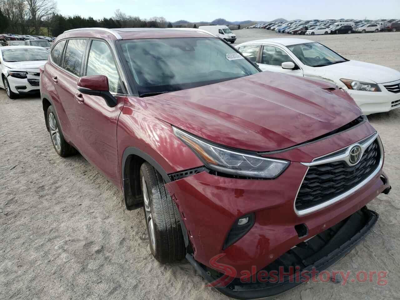 5TDFZRBH3MS070733 2021 TOYOTA HIGHLANDER