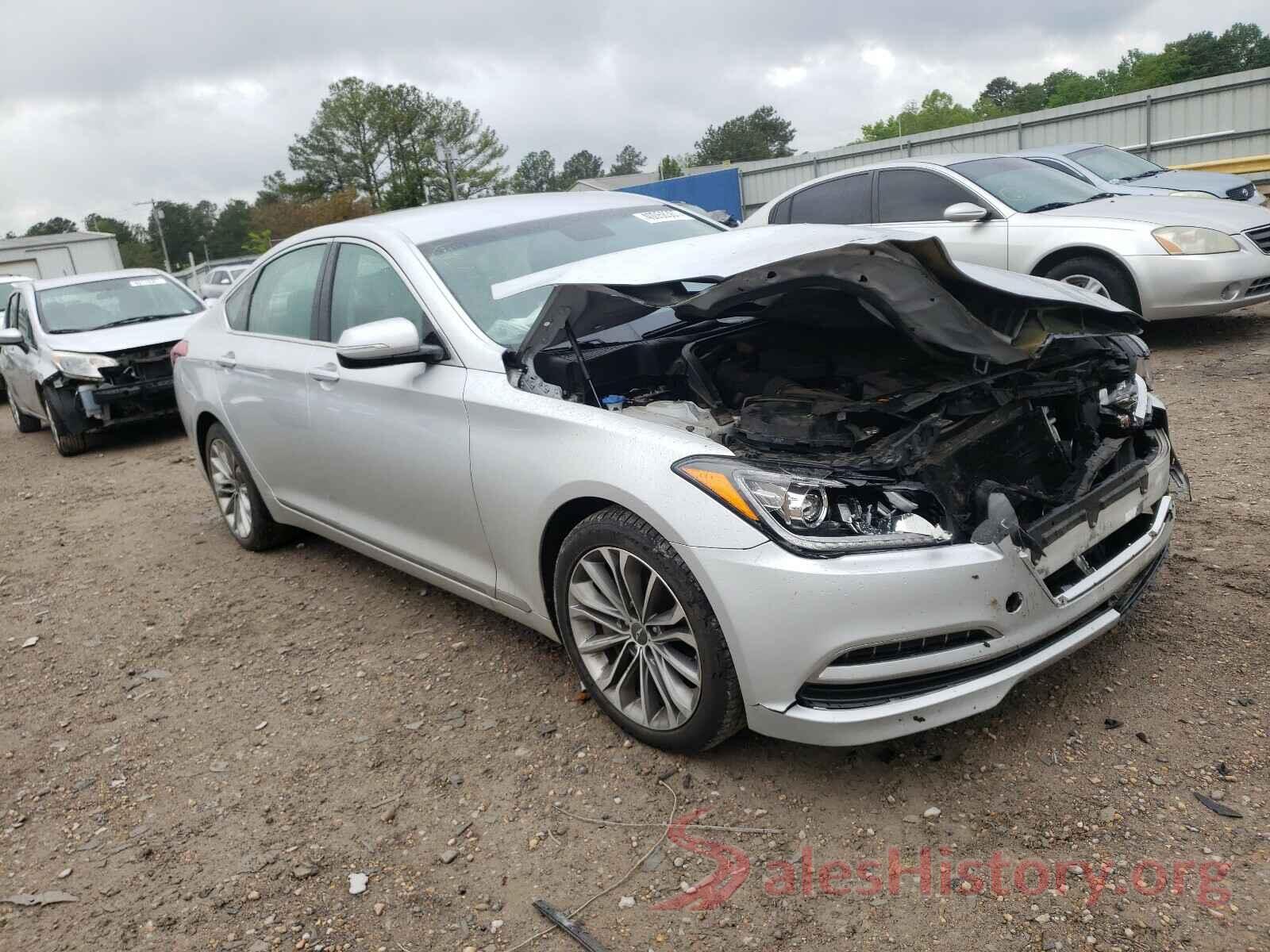 KMHGN4JEXGU113275 2016 HYUNDAI GENESIS