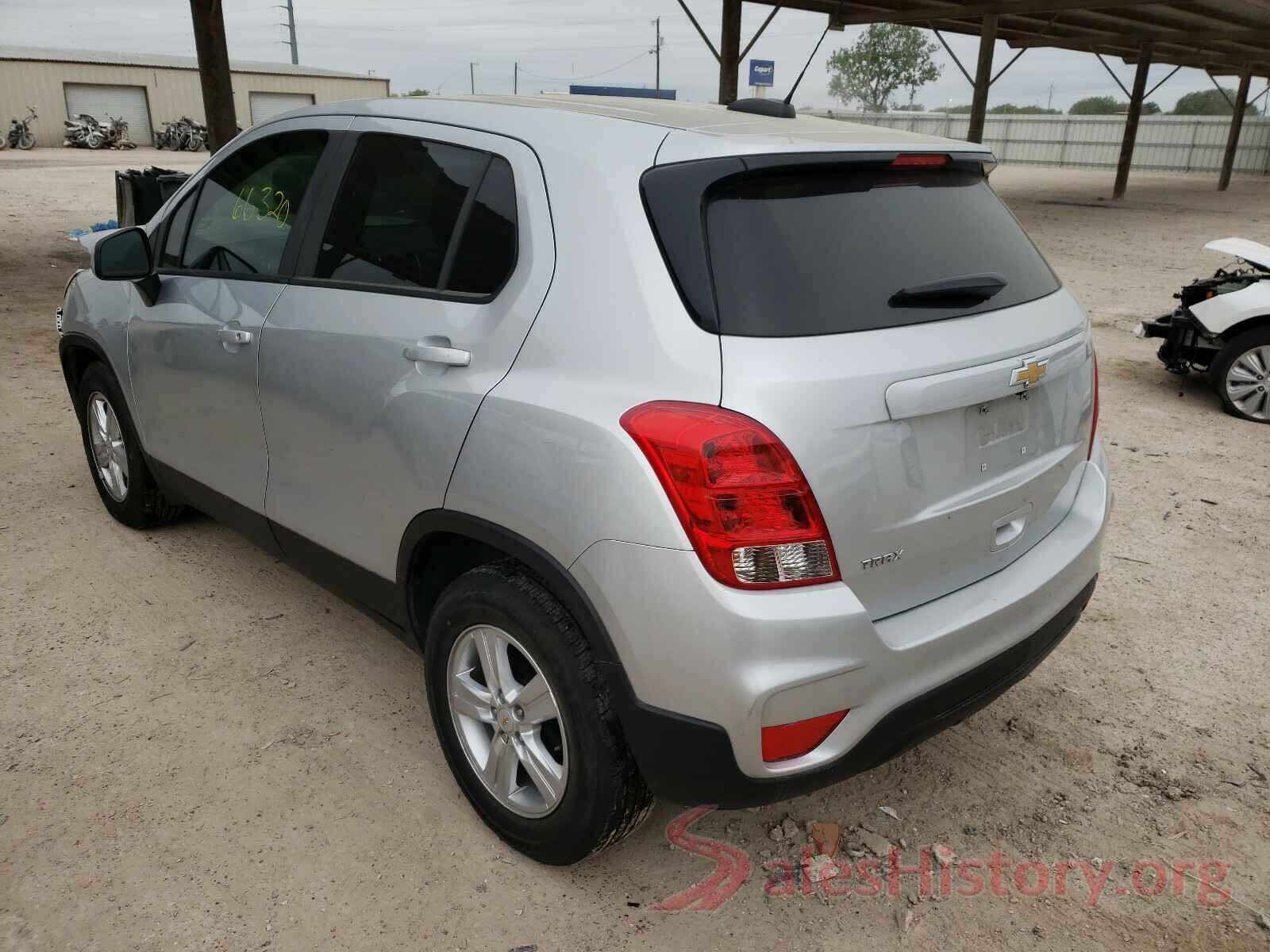 KL7CJKSB5LB040035 2020 CHEVROLET TRAX