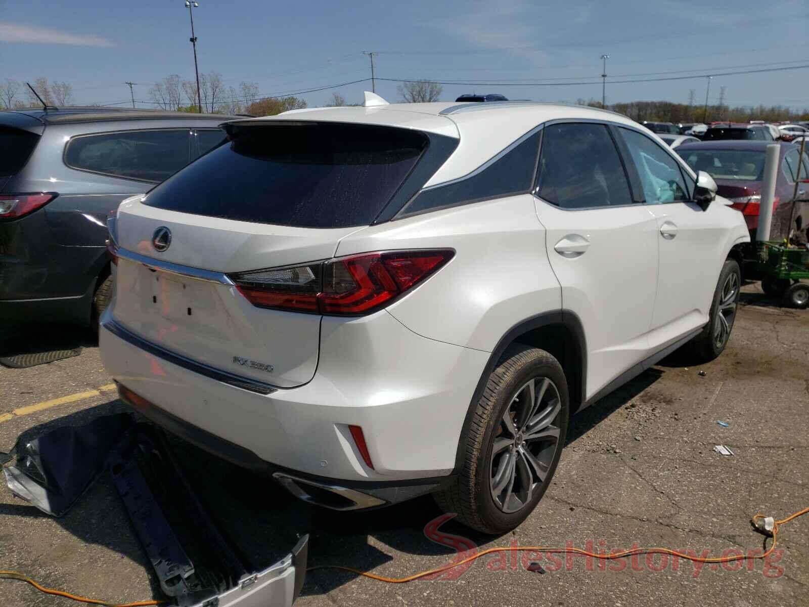 2T2BZMCA1KC201033 2019 LEXUS RX350