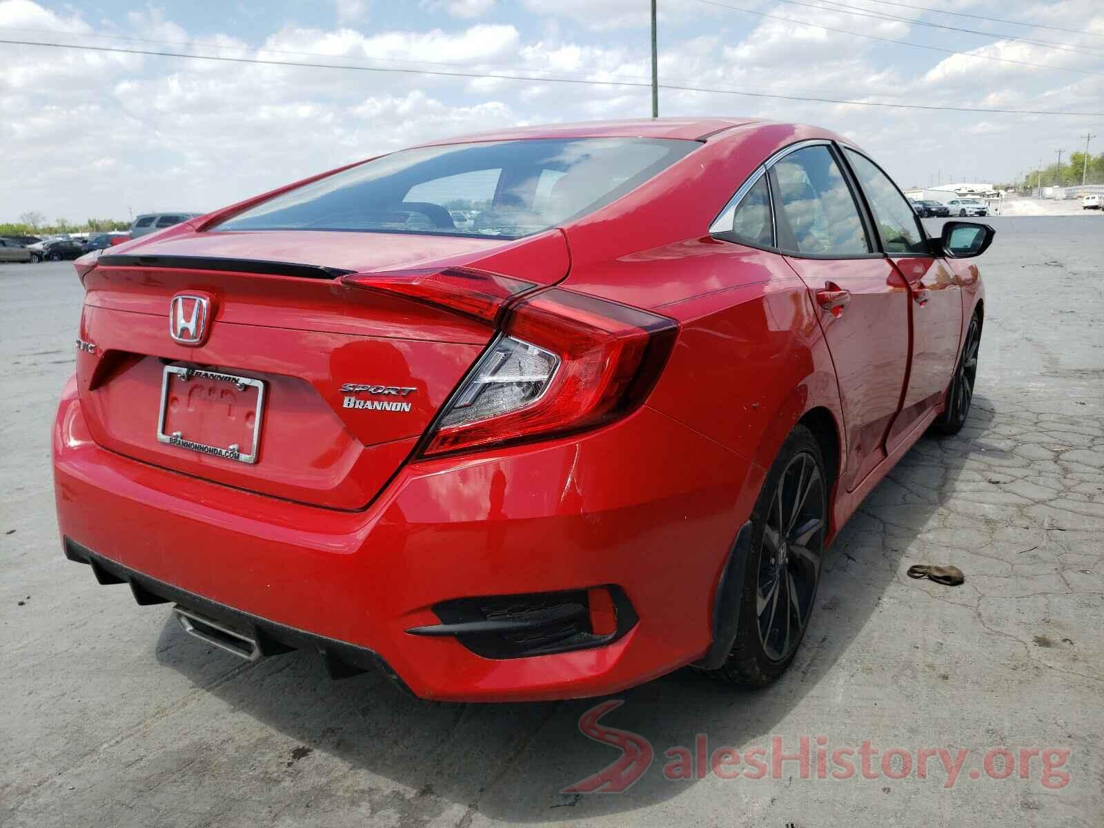 2HGFC2F86KH524358 2019 HONDA CIVIC