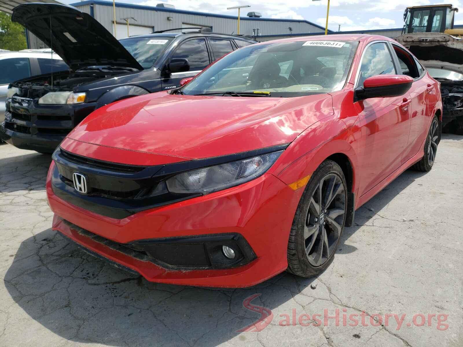 2HGFC2F86KH524358 2019 HONDA CIVIC