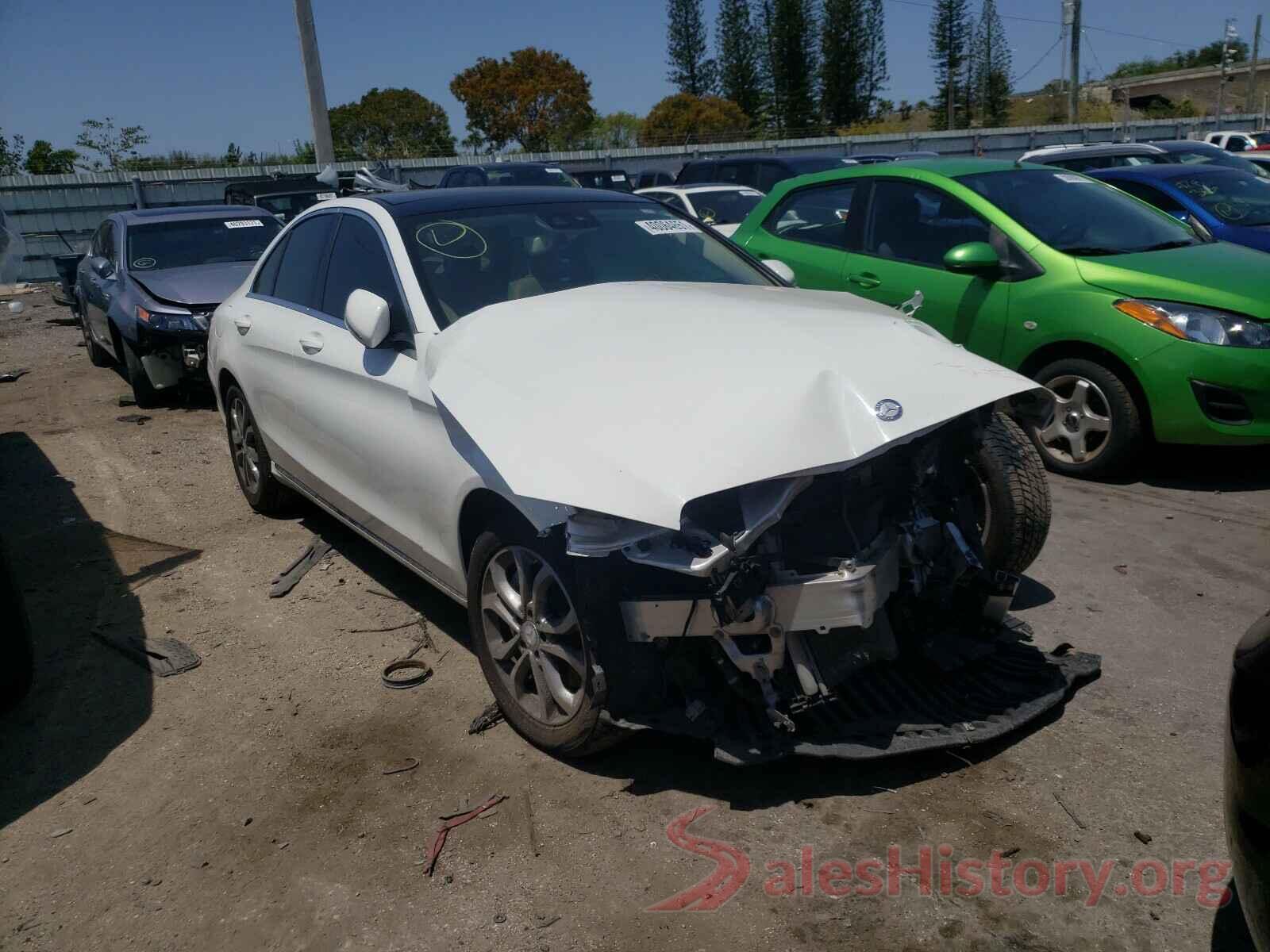 55SWF4JB0HU200422 2017 MERCEDES-BENZ C CLASS