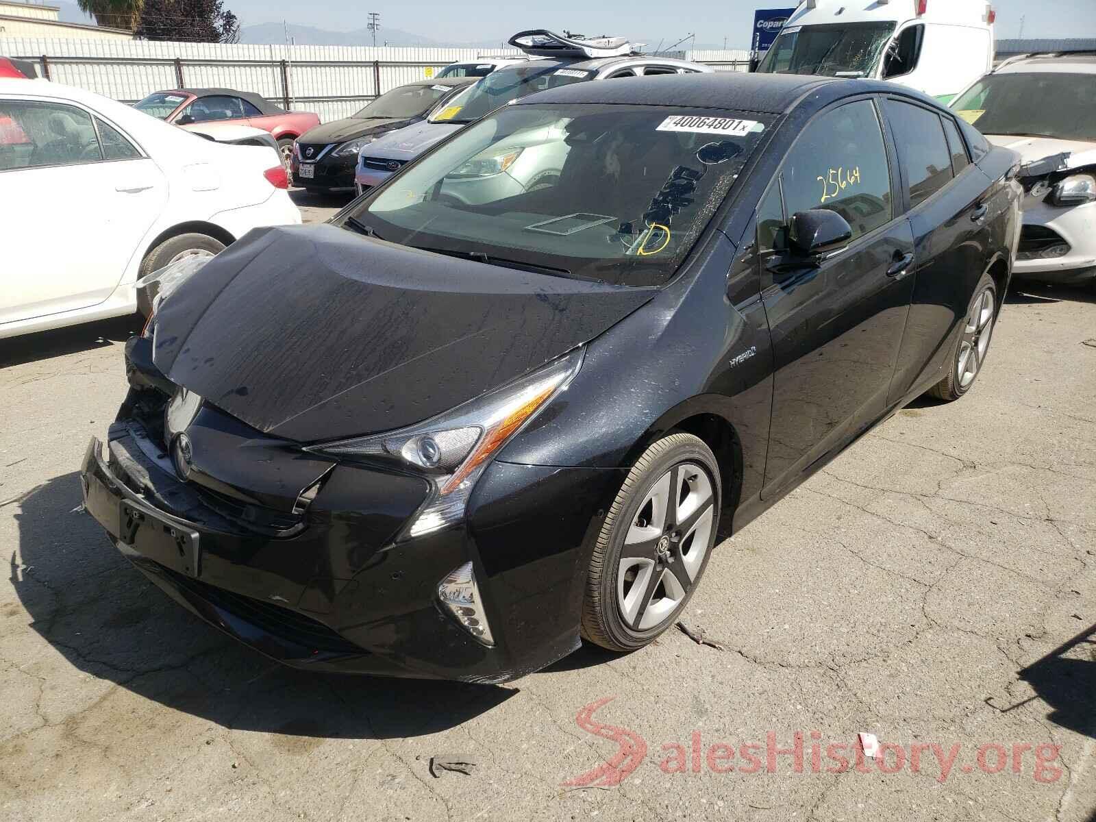 JTDKARFU7J3553796 2018 TOYOTA PRIUS