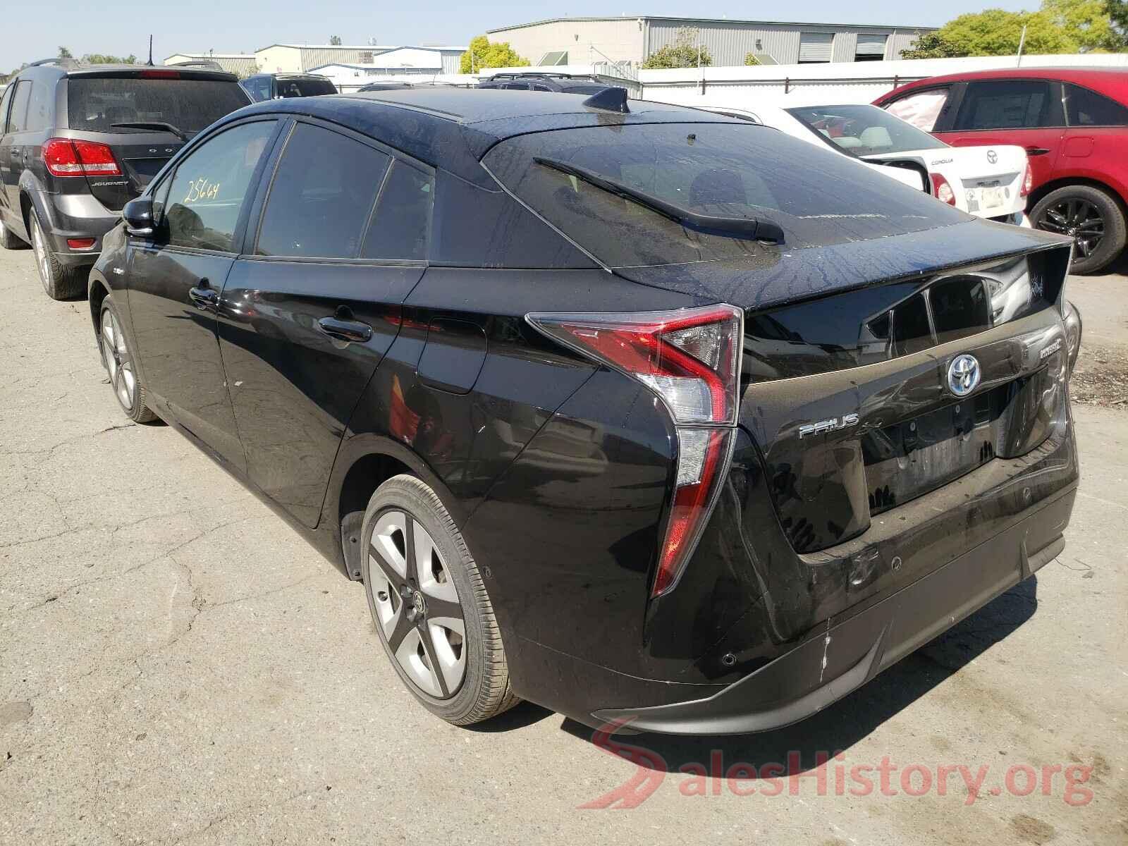 JTDKARFU7J3553796 2018 TOYOTA PRIUS