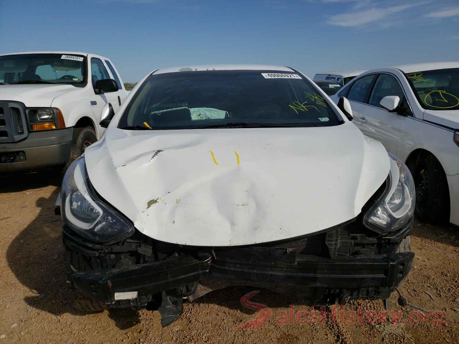 5NPDH4AE3GH763476 2016 HYUNDAI ELANTRA