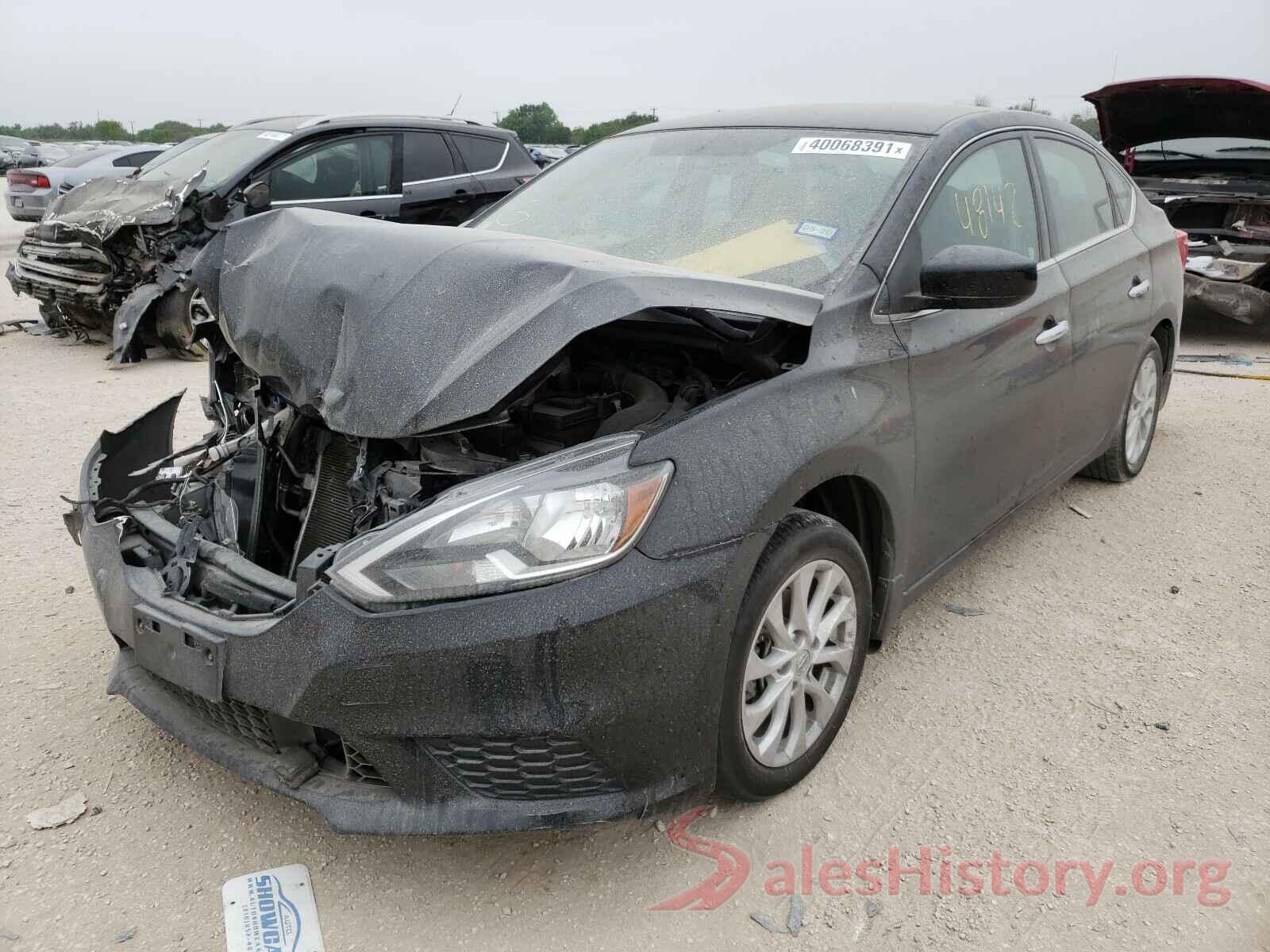 3N1AB7AP4KY213306 2019 NISSAN SENTRA