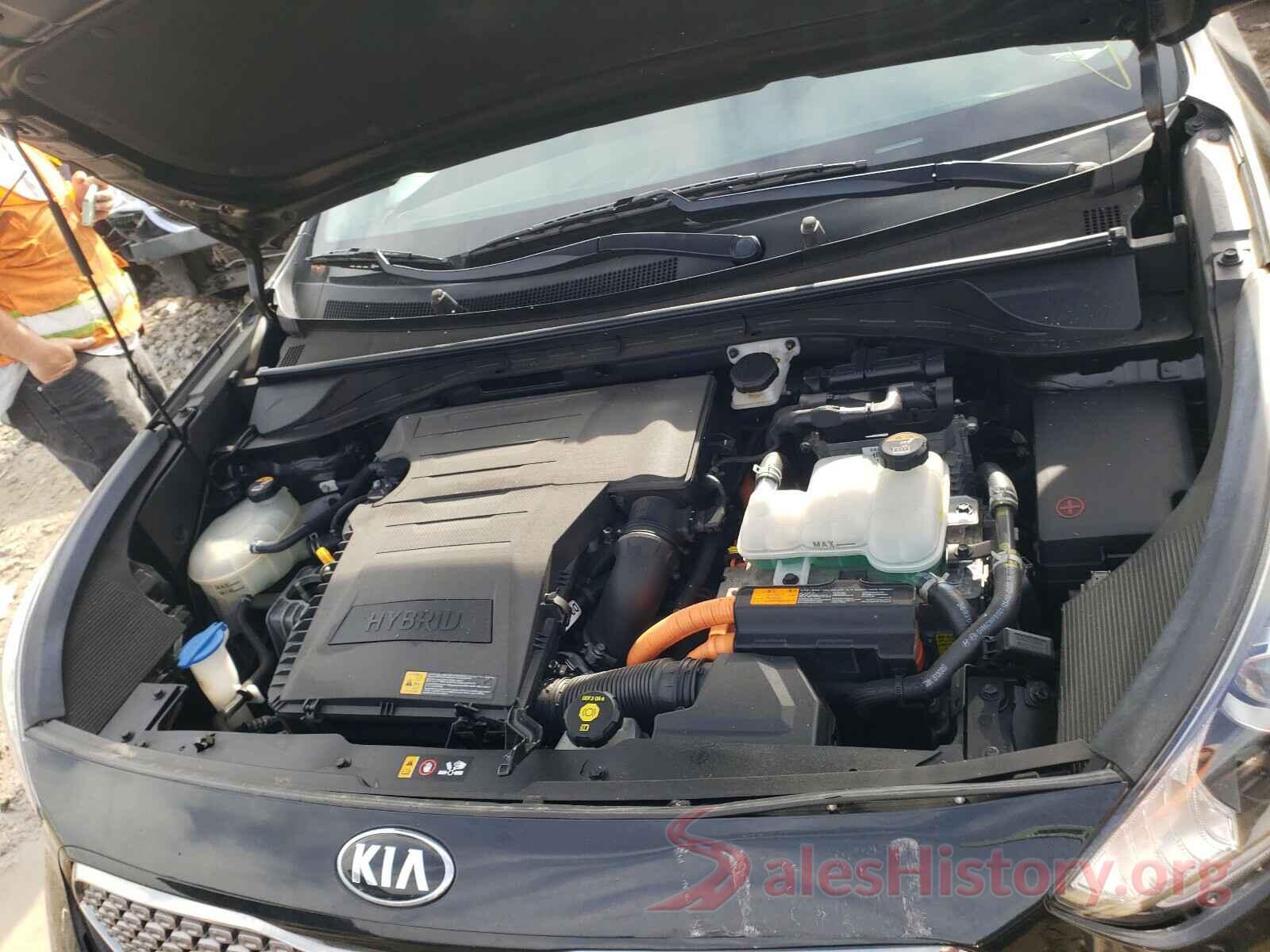 KNDCC3LC6H5077093 2017 KIA NIRO