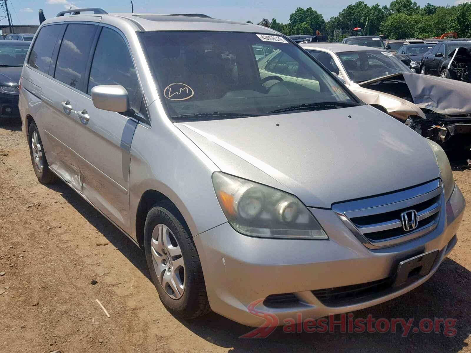 5FNRL38697B444319 2007 HONDA ODYSSEY EX