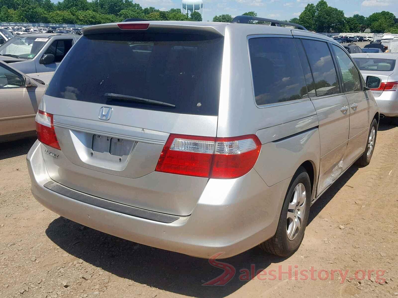 5FNRL38697B444319 2007 HONDA ODYSSEY EX