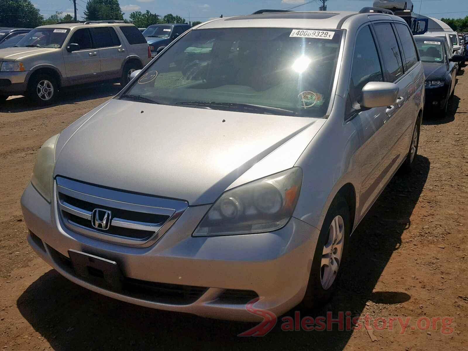 5FNRL38697B444319 2007 HONDA ODYSSEY EX