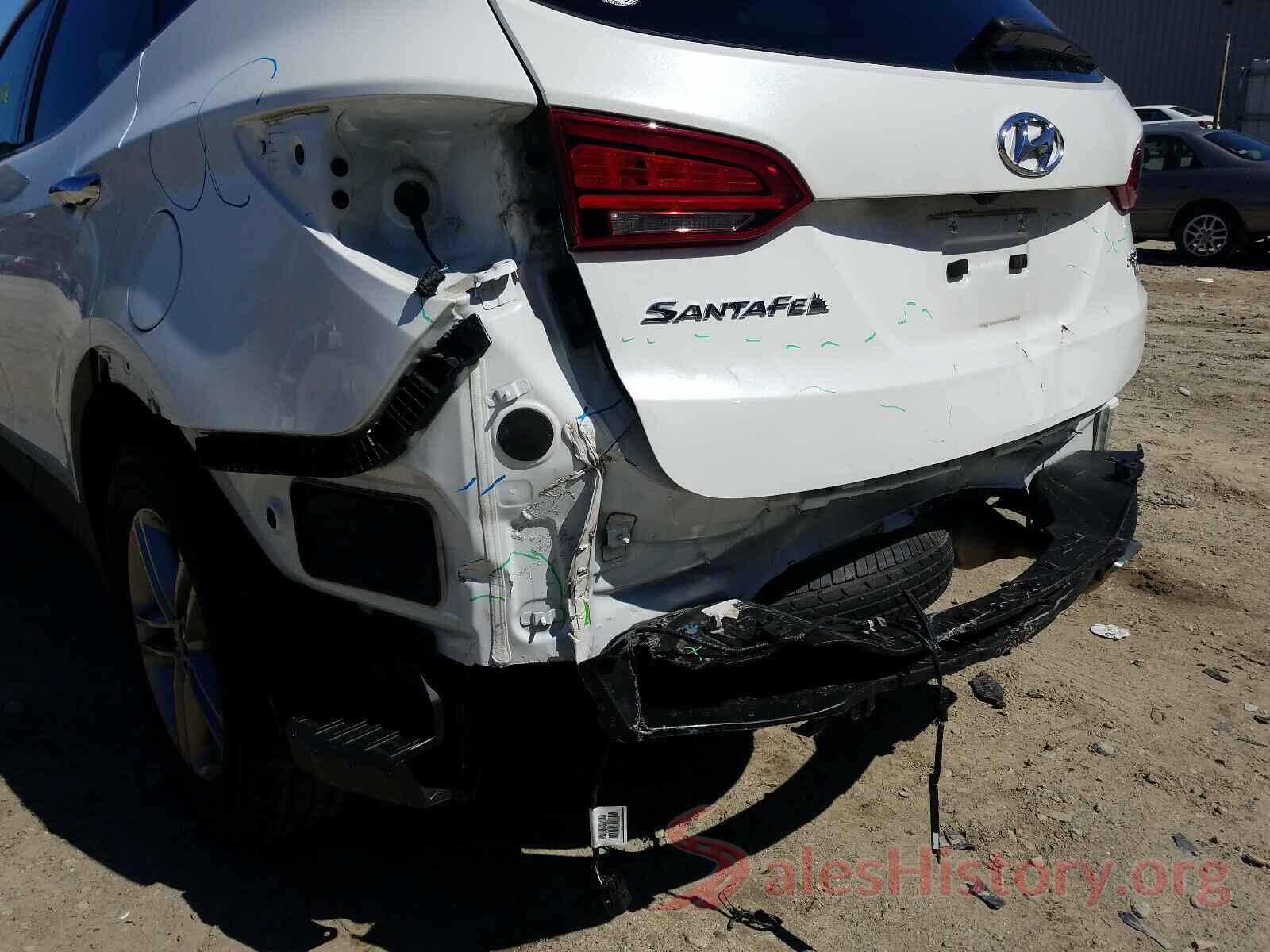 5NMZUDLBXJH058263 2018 HYUNDAI SANTA FE