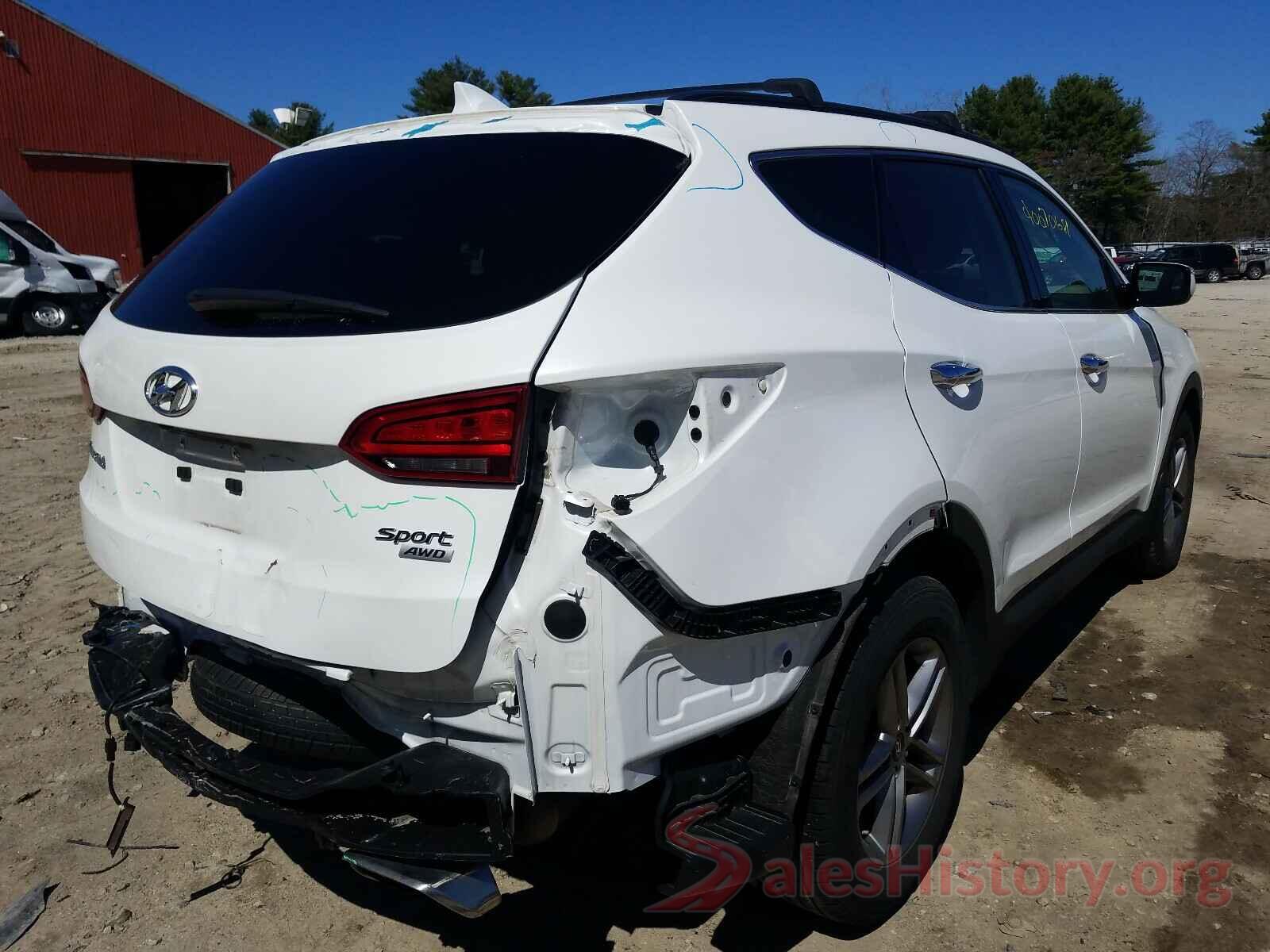 5NMZUDLBXJH058263 2018 HYUNDAI SANTA FE