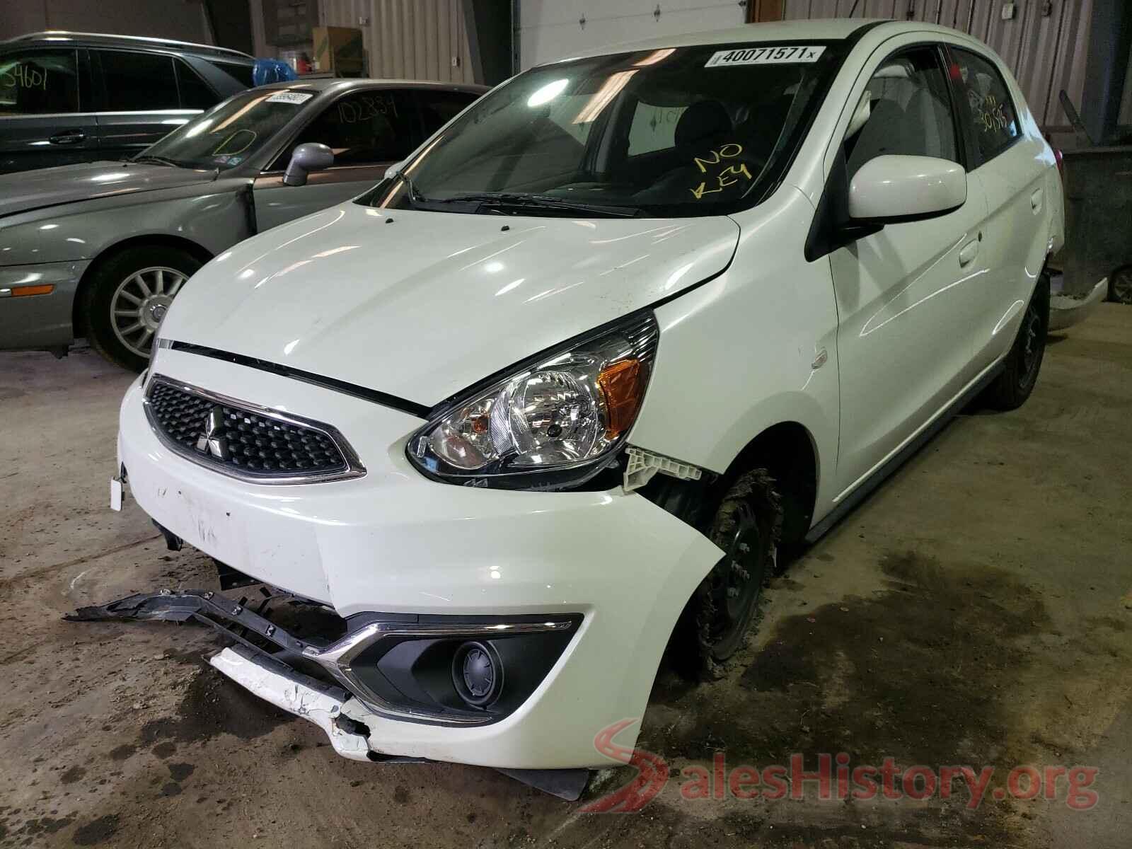 ML32A3HJ2KH014848 2019 MITSUBISHI MIRAGE