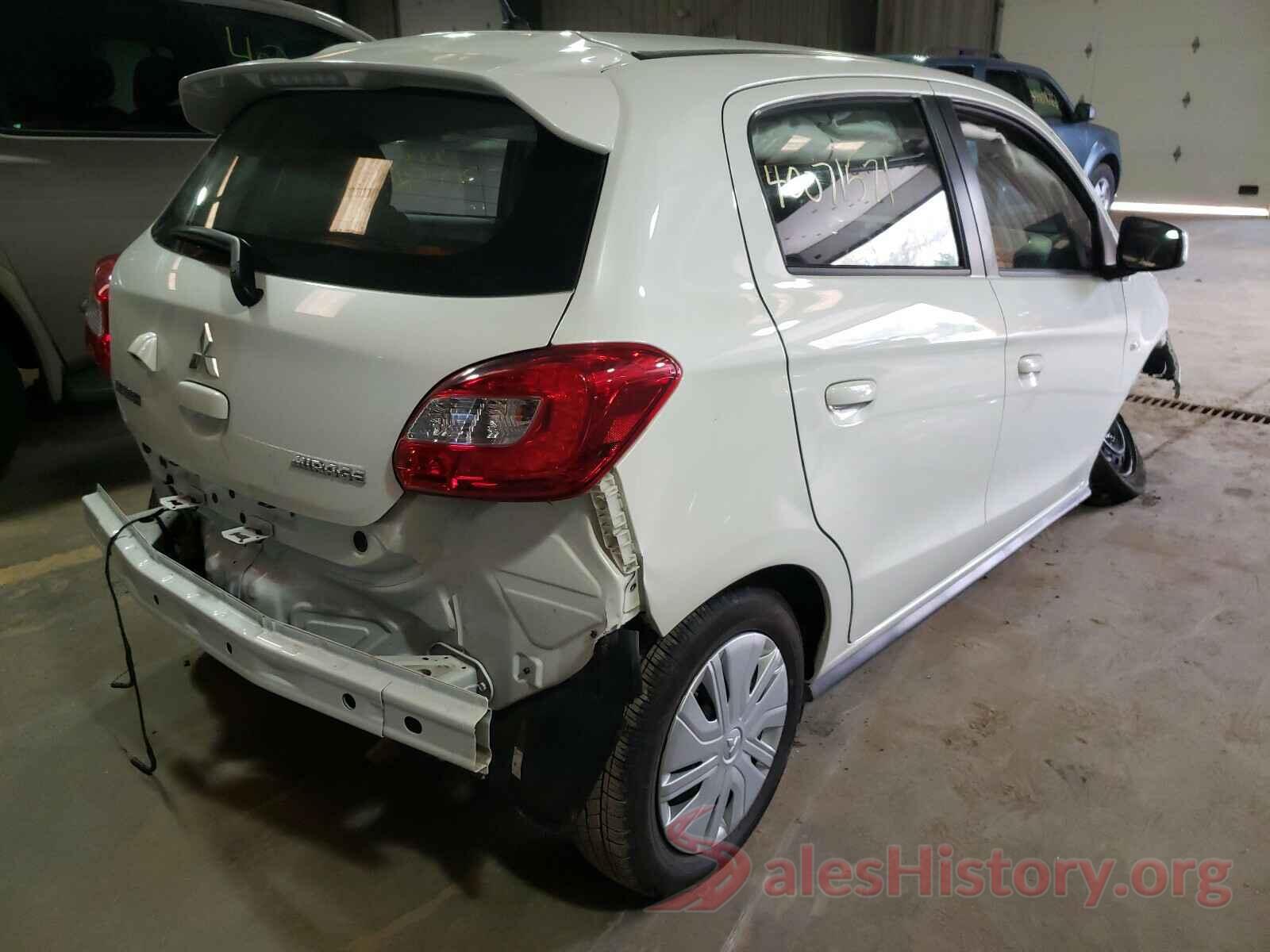 ML32A3HJ2KH014848 2019 MITSUBISHI MIRAGE