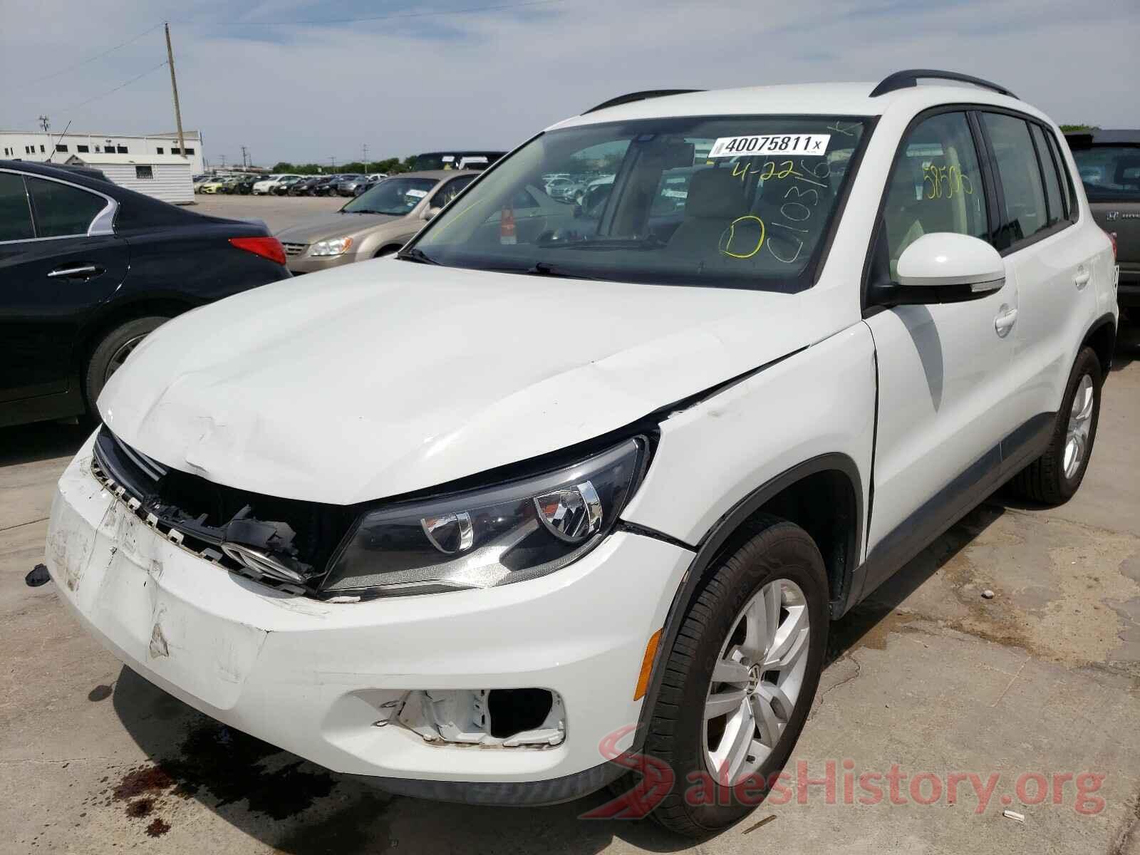 WVGAV7AX1GW528742 2016 VOLKSWAGEN TIGUAN