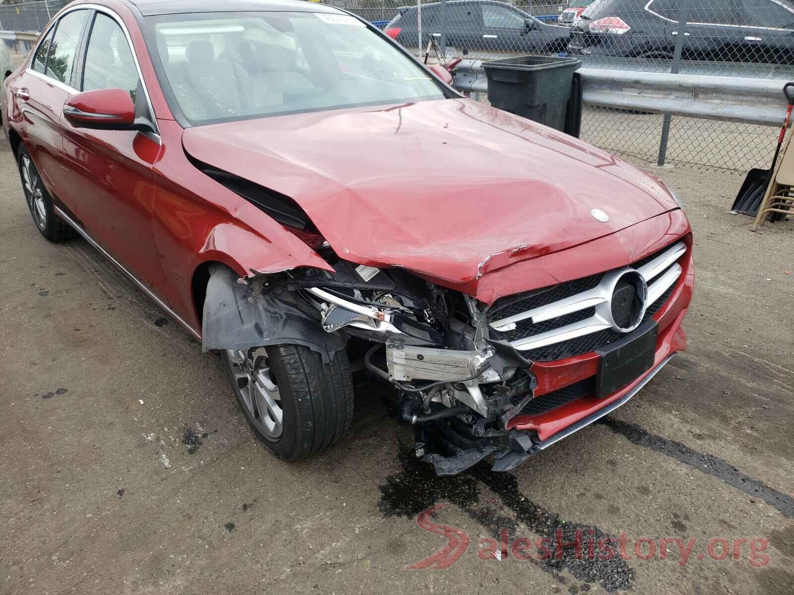 55SWF4KB6HU216512 2017 MERCEDES-BENZ C CLASS