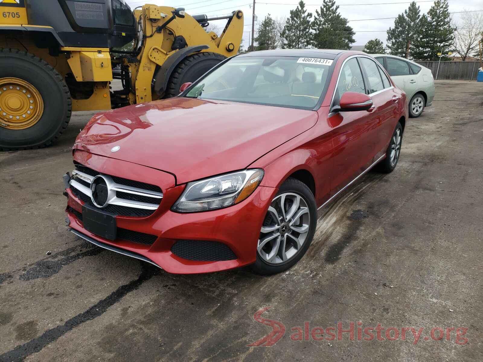 55SWF4KB6HU216512 2017 MERCEDES-BENZ C CLASS