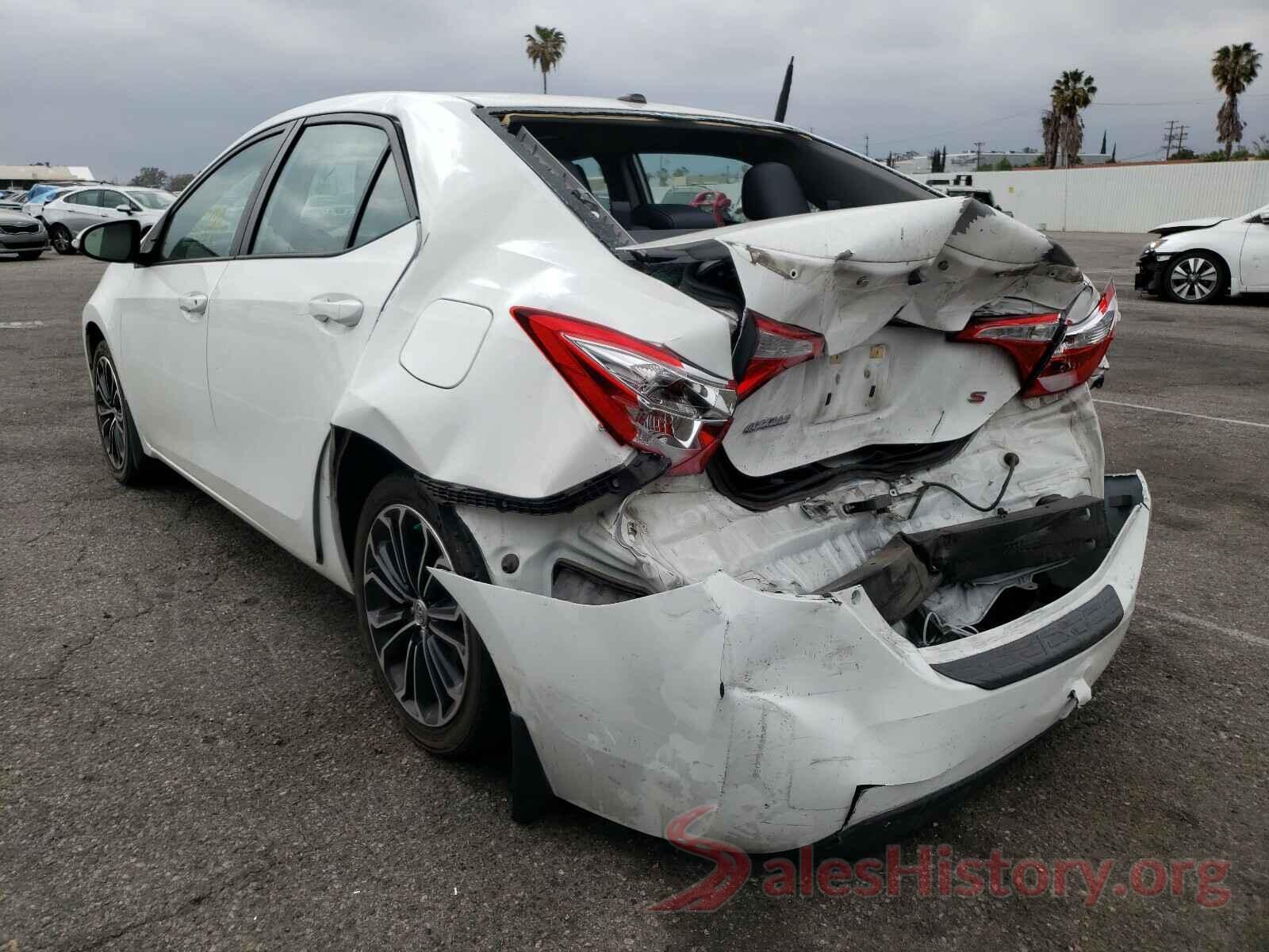 5YFBURHE2GP433546 2016 TOYOTA COROLLA