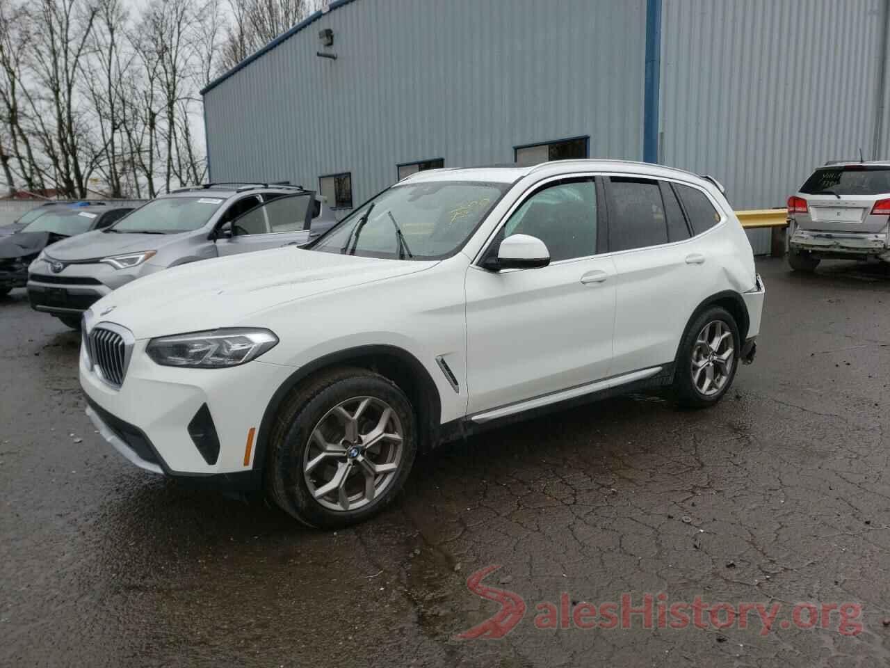 5UX53DP0XN9K64712 2022 BMW X3