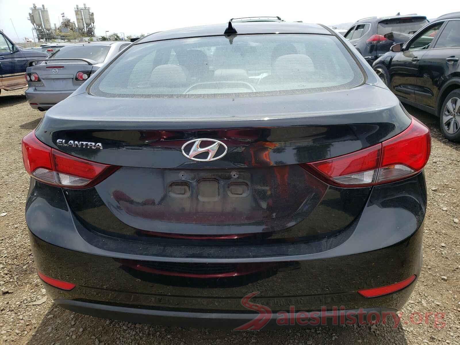 5NPDH4AE4GH701701 2016 HYUNDAI ELANTRA