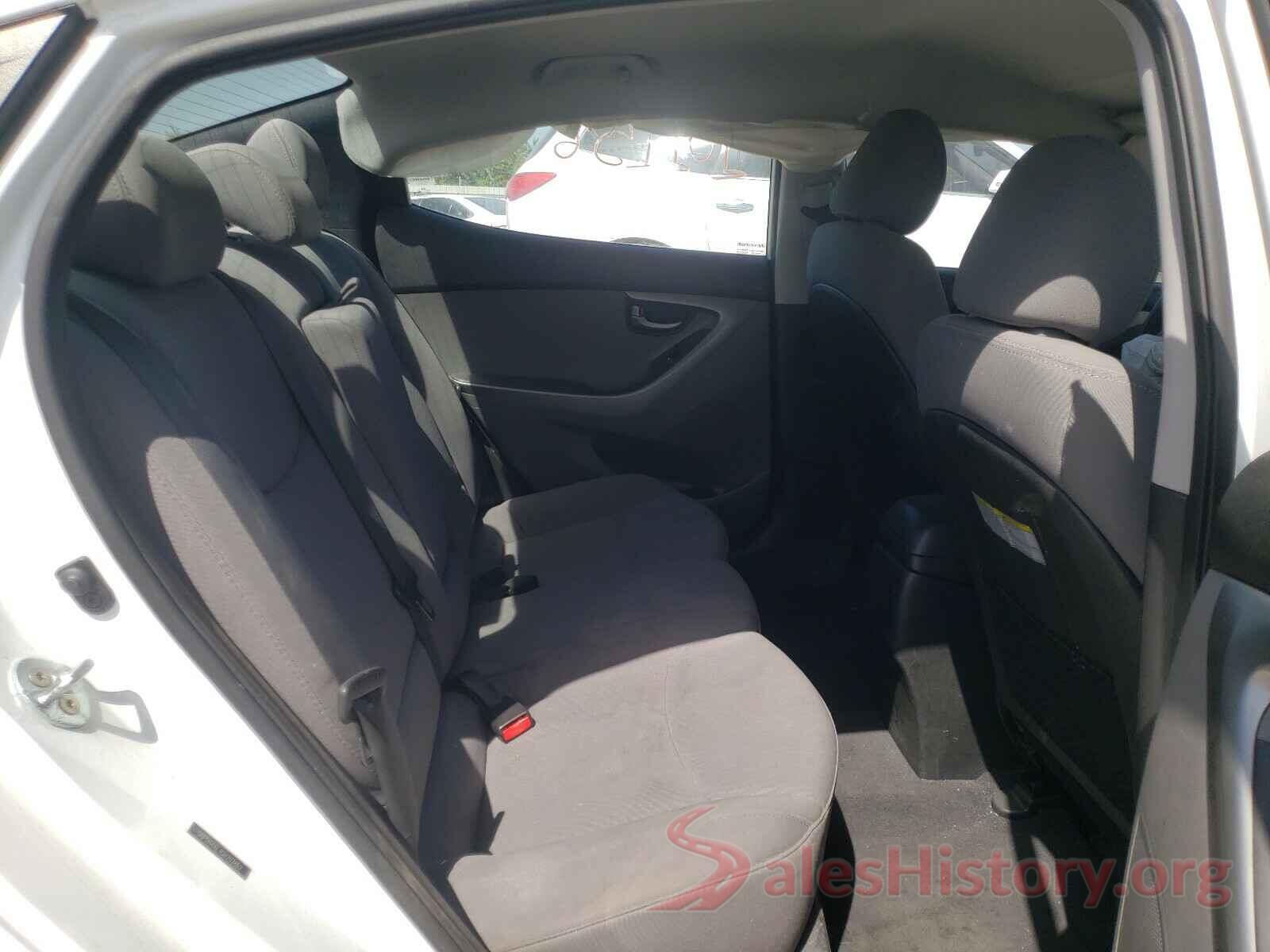 5NPDH4AE3GH707862 2016 HYUNDAI ELANTRA