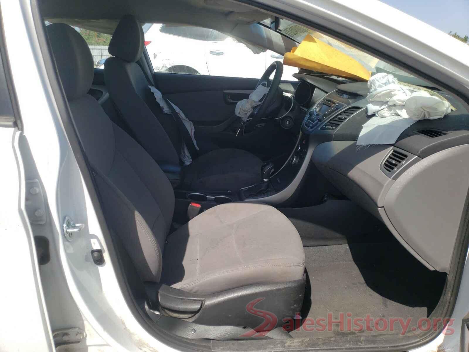 5NPDH4AE3GH707862 2016 HYUNDAI ELANTRA