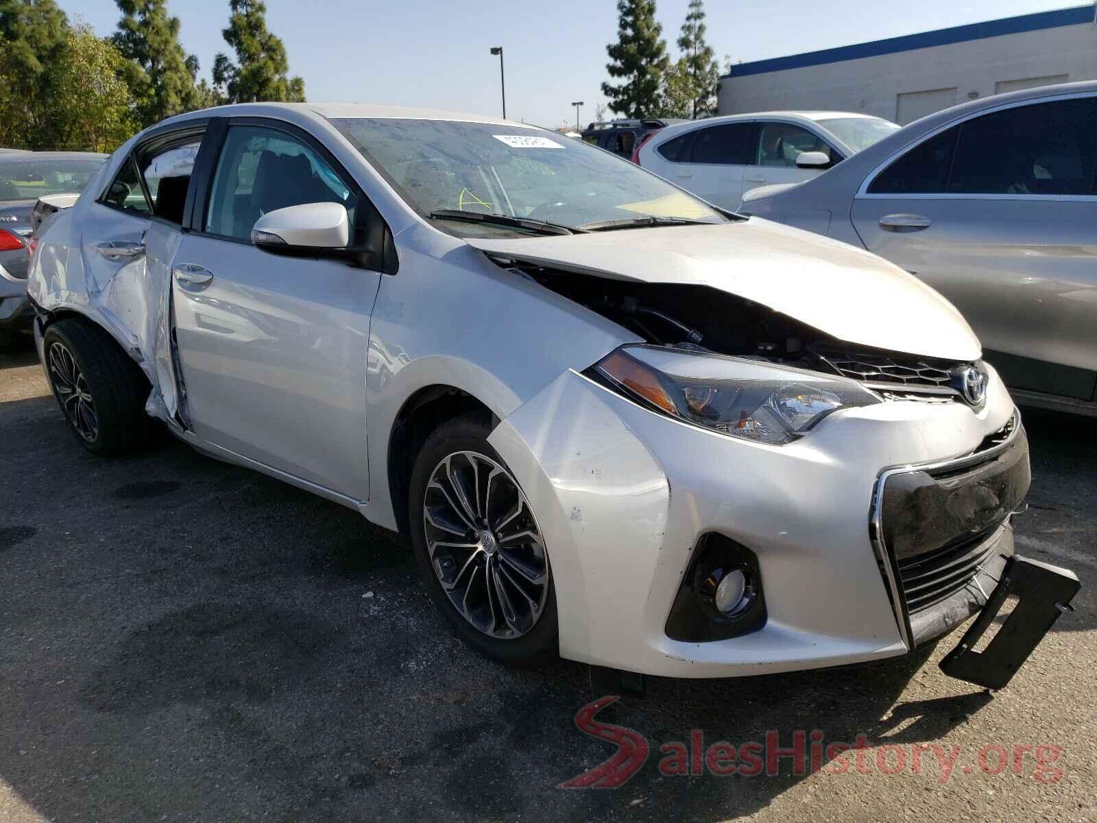 5YFBURHE7GP452867 2016 TOYOTA COROLLA