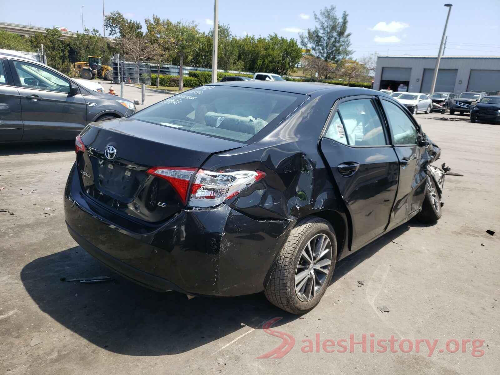 5YFBURHE6GP568335 2016 TOYOTA COROLLA