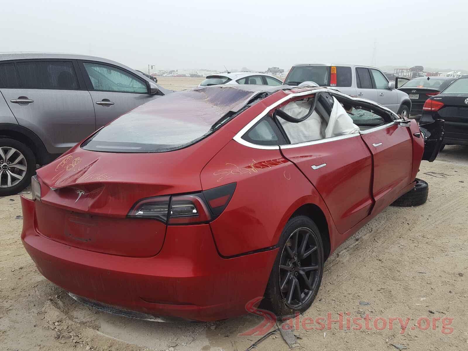 5YJ3E1EA7JF012994 2018 TESLA MODEL 3