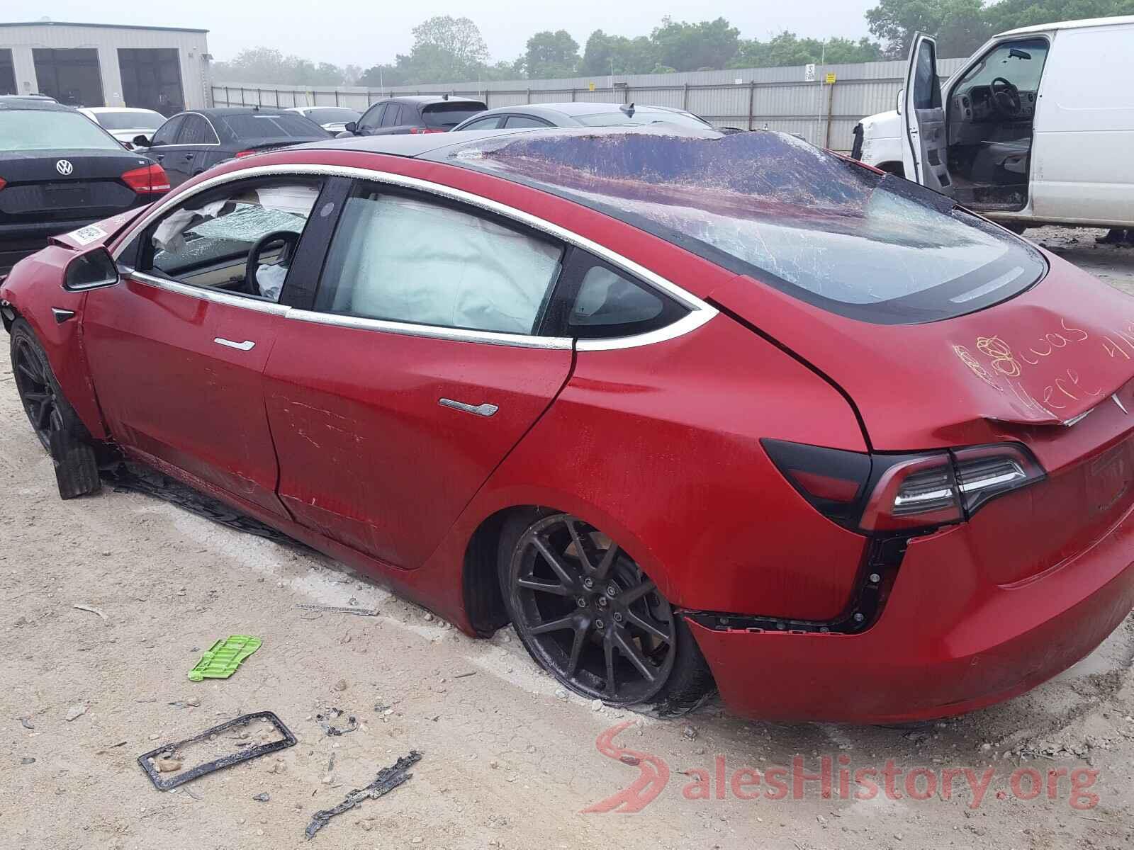 5YJ3E1EA7JF012994 2018 TESLA MODEL 3