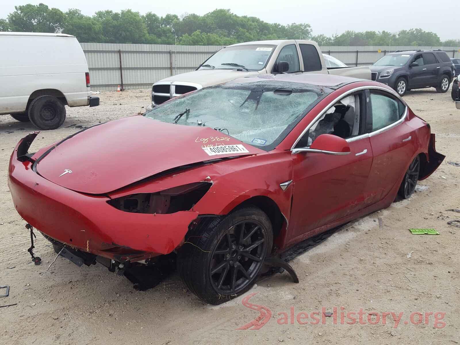 5YJ3E1EA7JF012994 2018 TESLA MODEL 3