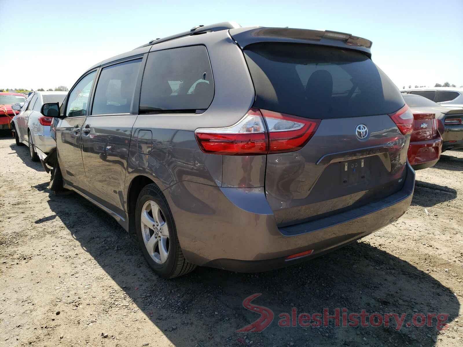 5TDKZ3DC7KS006270 2019 TOYOTA SIENNA