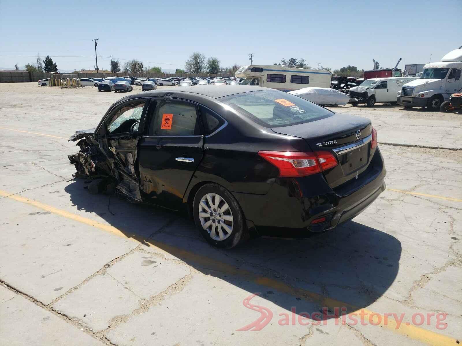 3N1AB7AP1GY268187 2016 NISSAN SENTRA