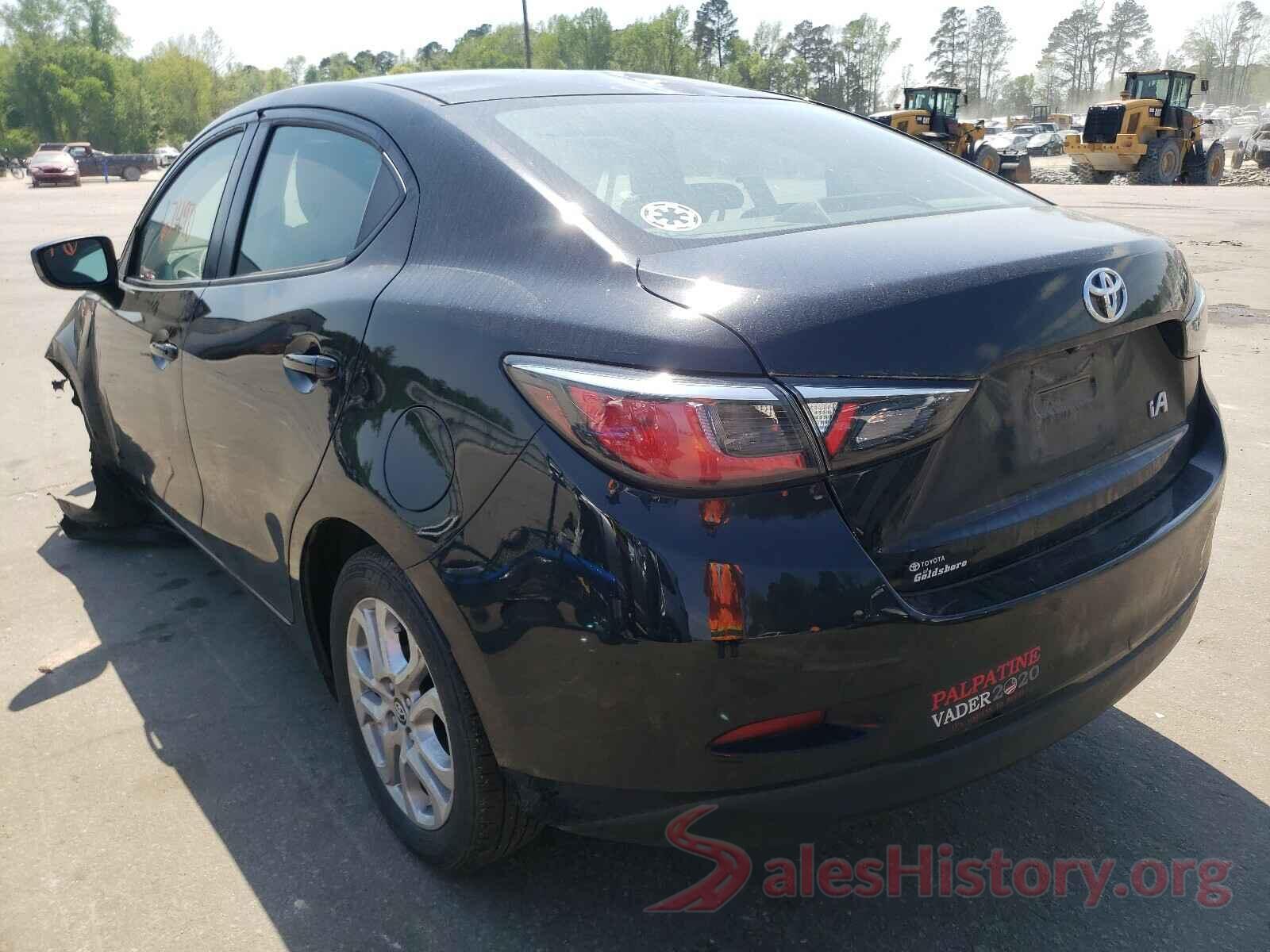 3MYDLBYV1JY319470 2018 TOYOTA YARIS