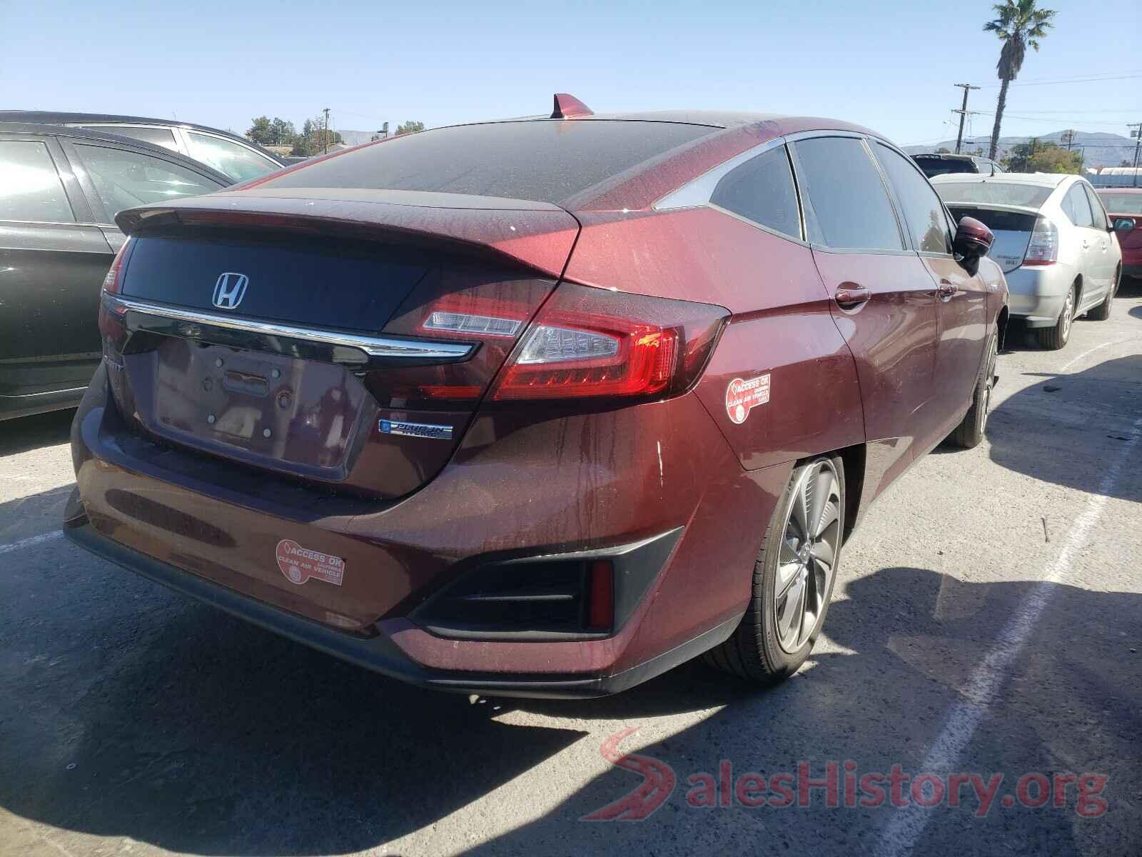 JHMZC5F1XJC018340 2018 HONDA CLARITY